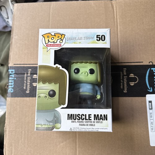 Funko Pop! Vinyl: Muscle Man #50 Regular Show Collectible Figure w/ Protector