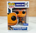 Funko Pop! Ad Icon Geico 171 Geicoween Gecko Orange and Black Geico Exclusive