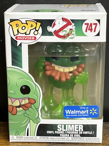 Funko Pop! Movies: Ghostbusters Slimer Translucent #747 Walmart Exclusive Vinyl