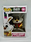 RARE WHITE RABBIT Alice in Wonderland 1062 Funko Pop Vinyl + Protector