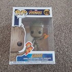 Funko Pop Vinyl Marvel Avengers Infinity War Groot with stormbreaker 416