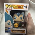 Dragonball Super. Vegeta Powering Up Funko Pop 713. CHASE. Chalice Collectibles