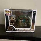Funko Pop! Town The Lord of the Rings Bilbo Baggins with Bag-End #39 Figure