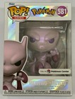 Funko Pop! Vinyl: Pokémon Mewtwo #581 Pokemon Center Exclusive Pearlescent