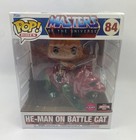 Funko POP! Rides #84 He-Man On Battle Cat Flocked Target Con Exclusive