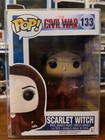 Funko Pop Marvel Captain America Civil War Scarlet Witch #133 In Protector