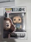 Funko Pop Lost 'Hurley' Hugo Reyes #418 Vaulted Television Figure In Protector