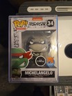 Funko Pop! Vinyl: Teenage Mutant Ninja Turtles - Michelangelo (Chase) (Black...