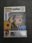 Funko Pop Pokemon Raichu #645 Pearlescent Pokemon Center Exclusive
