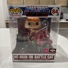 Funko Pop! Rides: Masters of the Universe HE-MAN ON BATTLECAT #84 Mint, in Box