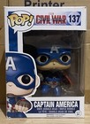 Marvel Funko Pop - Captain America - Captain America: Civil War - No. 137