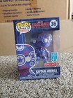 Funko POP! Marvel Art Series Captain America #36 Target Exclusive Vinyl Figure