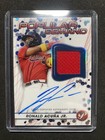 Ronald Acuna Jr 2023 Topps Pristine Popular Demand Patch Autograph Braves