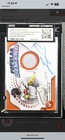 RONALD ACUNA JR 2024 Pristine Popular Demand Auto Orange Refractor #/25 Gameworn