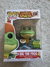 Funko POP 230 Kellogg Honey Smacks SDCC Exclusive DIG'EM FROG Figure w/Protector