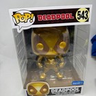 Funko Pop! Jumbo Deadpool Gold #543