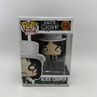 Funko Pop Rocks Alice Cooper Top Hat #68 Vinyl Figure New In Box