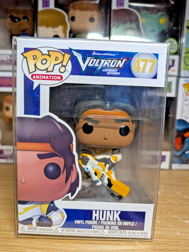 Funko POP! Animation Voltron Legendary Defender Hunk #477 w/Pop Protector