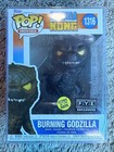Burning Godzilla FYE Exclusive GITD - Godzilla Vs. Kong Funko Pop! Movies #1316