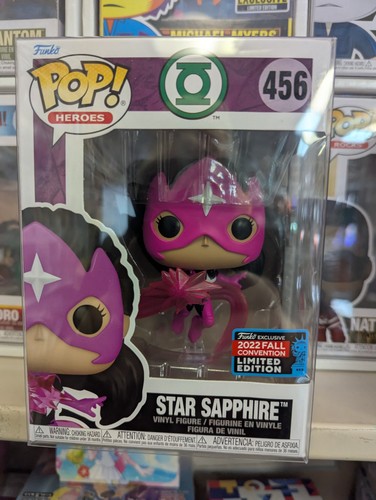 Heroes - Star Sapphire #456 Funko Pop Green Lantern 2022 Fall Convention Limited