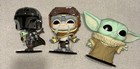 Funko Pop Star Wars Jumbo (All 3 With No Boxes) Mandalorian Grogu Babu Frik