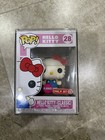 Funko POP Hello Kitty #28 Flocked Target Exclusive w/soft protector New