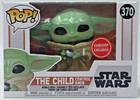 Funko Pop! Star Wars The Child Control Knob #370 GameStop Grogu W/ Protector