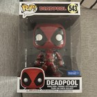 Funko Pop Vinyl Jumbo 10 in: Marvel - Deadpool Red 10 inch-Walmart Exclusive#543
