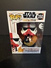 FUNKO POP ! INCINERATOR STORMTROOPER 350 STAR WARS BOX NOT MINT E01