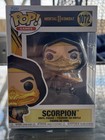 Mortal Kombat 11 Fatality Scorpion Funko Pop! Vinyl Figure #1072 W/ Protector