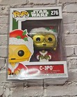 Funko Pop! Vinyl: Star Wars - C-3PO (Santa) #276 Protector Included (110)