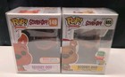 Funko Pop Scooby-Doo 149 & 655 Orange Flocked Box Lunch Christmas Lights LE