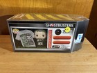 SDCC 2019 POP & Tee Ghostbusters Ghostbattle Slimer vs Venkman Grey T-Shirt Lg.
