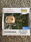 Hallmark Funko Pop! Christmas Ornament Ghostbusters Dr Peter Venkman & Slimer