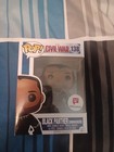 Funko Pop Marvel Civil War Black Panther Unmasked #138 Walgreens Exclusive