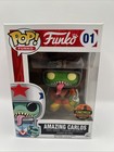 Amazing Carlos 01 ~ Fantastik / Spastik Plastik ~ Funko Pop Vinyl 2016 Funkoween