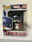 Cap Snowman #532 Captain America Marvel Funko Pop Vinyl Christmas Version