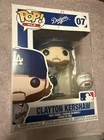 Funko Pop! MLB: Los Angeles Dodgers- Clayton Kershaw #7 VAULTED Clean box