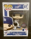 FUNKO POP! MLB CLAYTON KERSHAW #07 LOS ANGELES DODGERS VAULTED + PROTECTOR