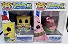 Funko Pop! Holiday Christmas Spongebob #453 and Patrick #454