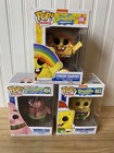 Funko Pop SpongeBob SquarePants 453 & Patrick Star 454 Holiday + Rainbow 558