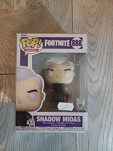 Funko Pop Fortnite - Shadow Midas #888 RARE with protector