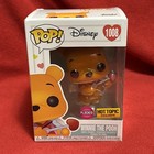 Funko Pop! Flocked Vday Winnie The Pooh 1008 Hot Topic Exclusive