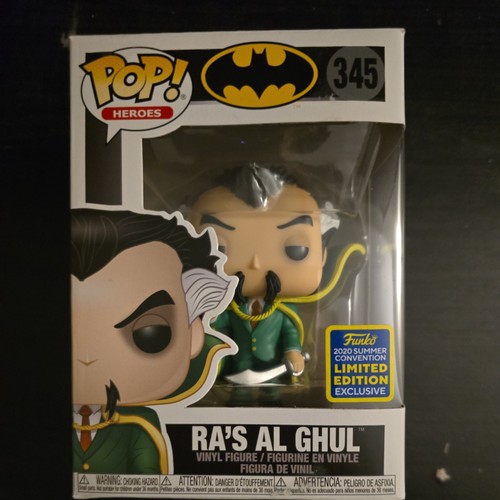 Funko Pop! Ra's Al Ghul #345 Batman 2020 Summer Convention MINT