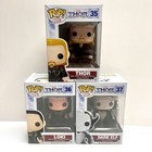 Funko Pop - Thor 35 Loki 36 Dark Elf 37 *FREE PROTECTOR* The Dark World
