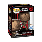 FUNKO POP Star Wars #410 Darth Maul Bronze Funko Exclusive MINT WITH PROTECTOR