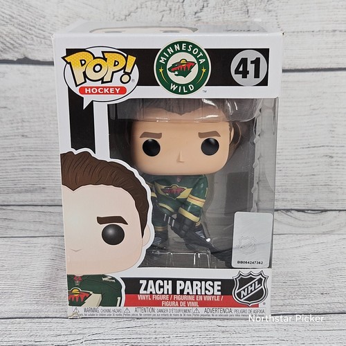 Funko Pop Vinyl | NHL Hockey | MN Wild | Zach Parise | #41 | Hot Topic Exclusive
