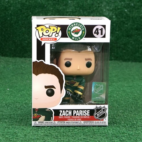 Funko Pop NHL #41 - Zach Parise Minnesota Wild Green Jersey *Mint*