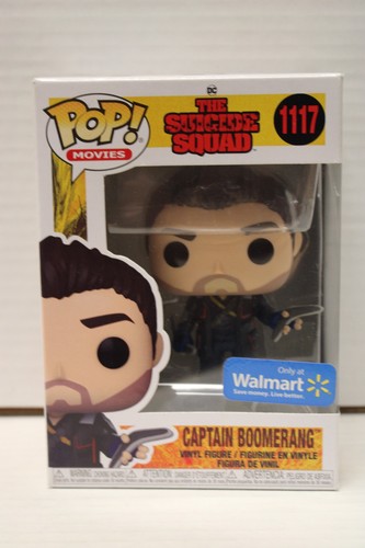 Funko DC SUICIDE SQUAD CAPTAIN BOOMERANG POP! Figure #1117 (2021) Walmart, NEW!!