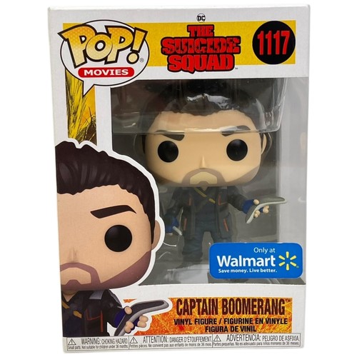 Funko Pop Suicide Squad Captain Boomerang #1117 Vinyl Figure Movies Walmart DC